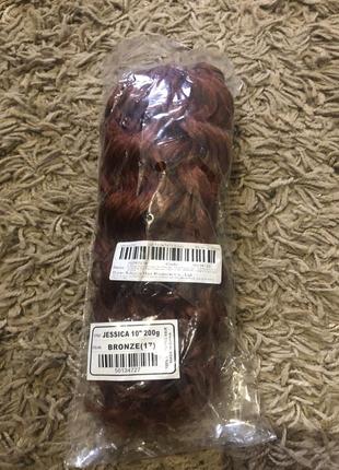Афрокудри джесика короткие, цвет bronze 17