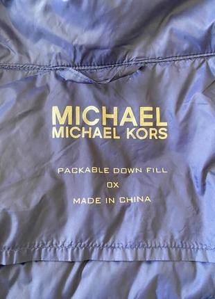 Куртка мікропуховик michael kors  originals, курточка оригинал оригінал5 фото