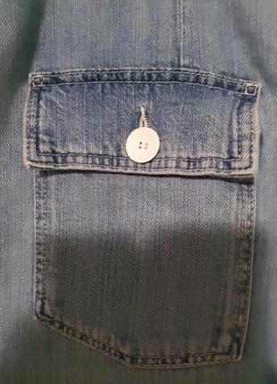 Джинсовая юбка миди zara 9