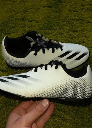Сороконожки adidas x ghosted детские футбольная обувь logotape mercurial vapor
