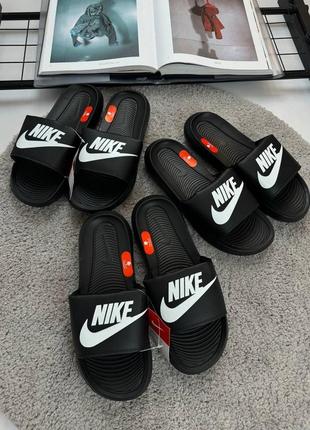Чорні чоловічі nike тапки, шльопанці, шльопки