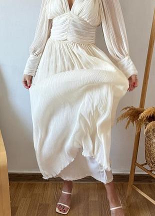 Костюм пліссе zara