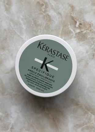 Очисна глиняна маска для шкіри голови kerastase specifique argile equilibrante