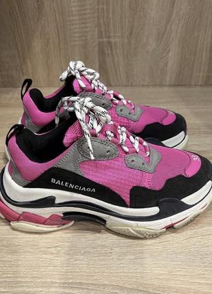 Оригинальные кроссовки balenciaga triple s