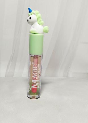 Детский блеск-тинт для губ magic your life сute tints lip oil.