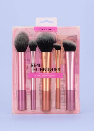 Набір пензлів real rechniques face+cheek