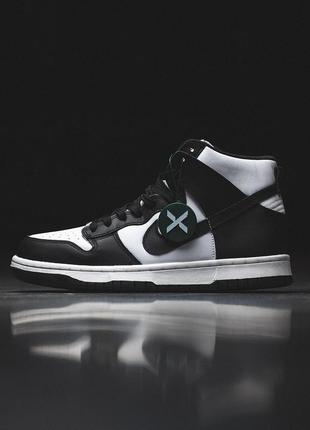Жіночі кросівки найк сб данк чорно-білі / nike sb dunk high "panda"