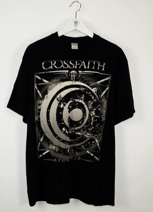 Crossfaith apocalyze офф мерч футболка rock рок мерч кросфейт