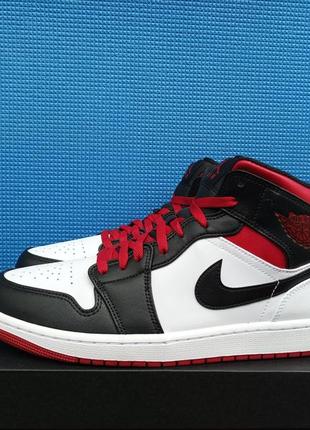 Nike air jordan 1 mid - кроссовки оригинал (44.5/28.5)