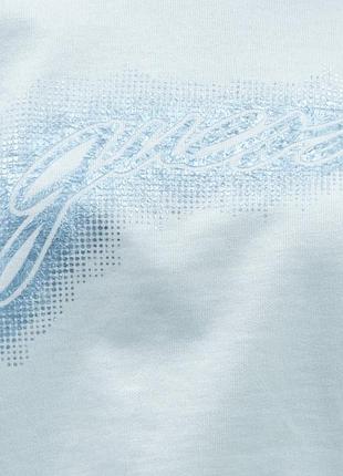 Короткий  блакитний світшот  guess 10