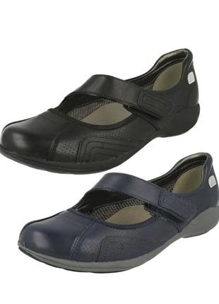 Шкіряні туфлі clarks1 фото