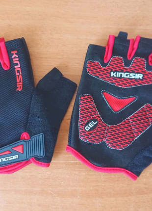 Велорукавиці "kingsir" рукавички для фітнесу, бодибілдингу xl, 2x