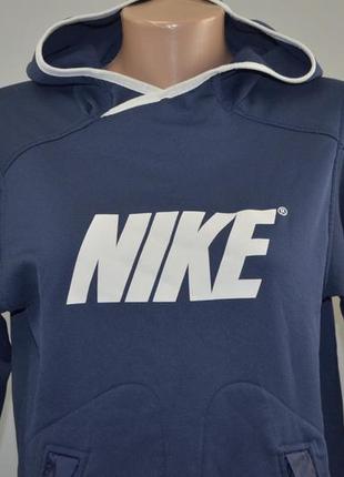Nike vintage ninja style nylon swoosh logo фирменное худи (s)3 фото