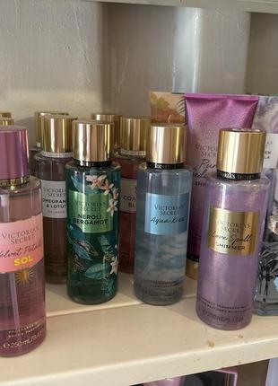 Місти для тіла та волосся victoria secret🩷