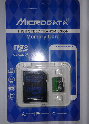 Карта пам'яті 32 гб, бренд microdata