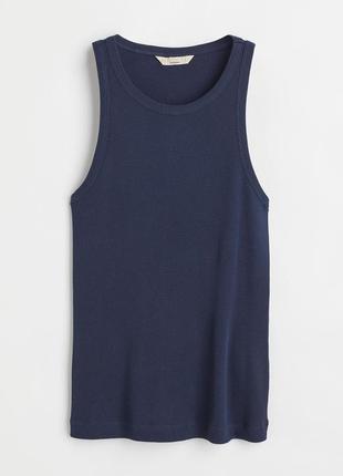 Топ в рубчик. шовк (silk-blend tank top)