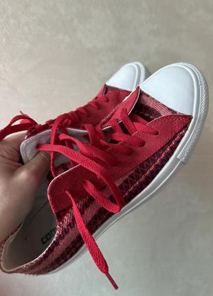 Converse flyknit red hotsell