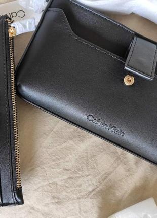 Сумка и кошелек для карточек calvin klein оригинал, кашель сумочка7 фото