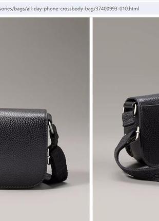 Сумка мессенджер calvin klein оригинал, подарок девушке, сумочка2 фото