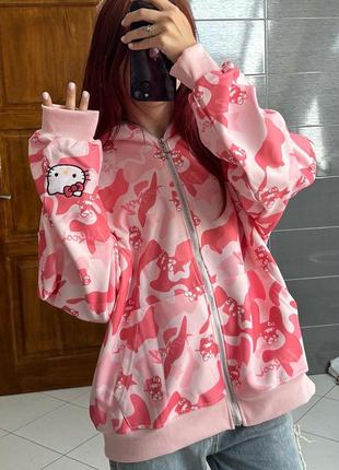 Новые зуда сохуди худи с hello kitty