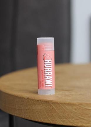 Бальзам для губ hurraw grapefruit lip balm грейпфрут 4,8 г