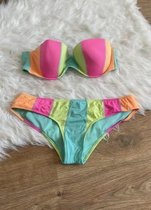 Купальник-бикини для плавания victoria's secret размер 36с м