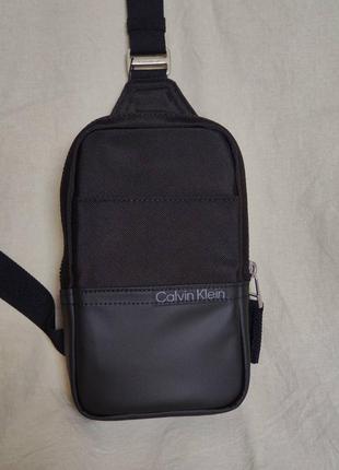 Мужская сумка мессенджер calvin klein оригинал, подарок парню