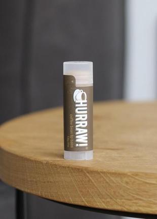 Бальзам для губ hurraw coffee bean lip balm кавові зерна 4,8 г