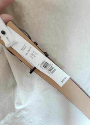 Мужской брендовый ремень calvin KNIT оригинал пояс ремешок кожа4 фото