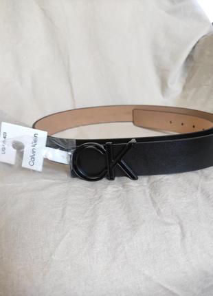 Мужской брендовый ремень calvin klein оригинал пояс ремешок кожа