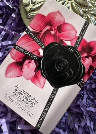 Парфумерна вода для жінок viktor and rolf flowerbomb orchid fantasy, 1,2 ml