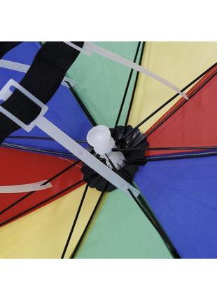 Зонт шляпы от солнца и дождя