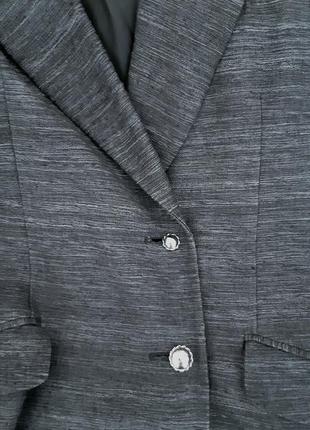 Шелковый жакет, пиджак чесуча / 48/brend peter hahn