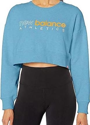 Свитшот new balance  icon crew wt0151d  оверсайз