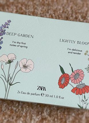 Набір deep garden & lightly bloom 30ml x 2