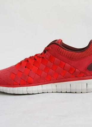 Кроссовки красные nike platinum free og 14 woven размер 45-46