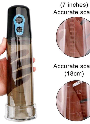 Автоматическая вакуумная помпа для мужского члена, для увеличения