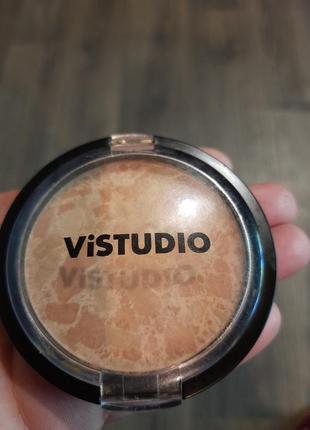 Профессиональная компактная пудра vistudio
