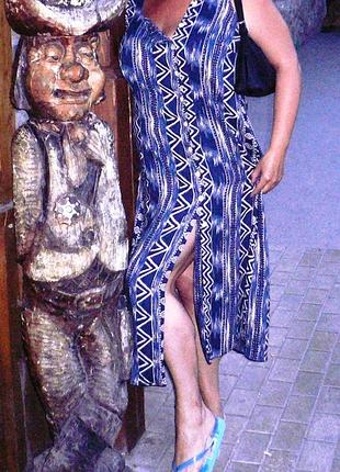 ❤ милое, удобное платье макси платье-халат сарафан 100% вискоза