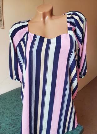 Блузка, футболка большой размер