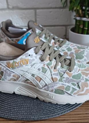 Повседневные кожаные кроссовки asics gel