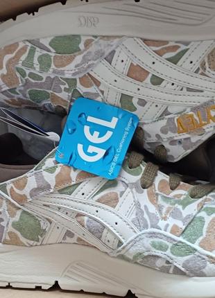 Повседневные кожаные кроссовки asics gel3 фото