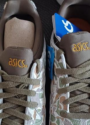 Повседневные кожаные кроссовки asics gel5 фото