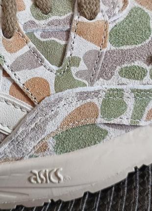 Повседневные кожаные кроссовки asics gel9 фото