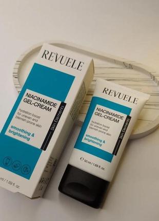 Гель-крем для лица, с ниацинамидом revuele niacinamide gel-cream