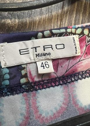 Женская футболка etro milano3 фото
