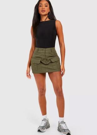 Жіночий боді. чорний. розмір ххс,хс-с boohoo