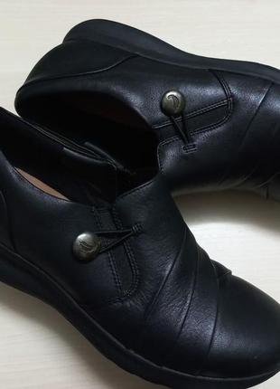 Туфли кожа весна -осень жен.41р.clarks индии