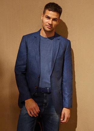 Піджак жакет блейзер льон лляний