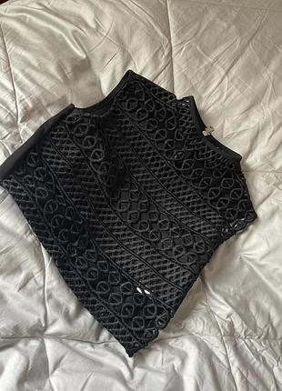 Топ с воротником халтер